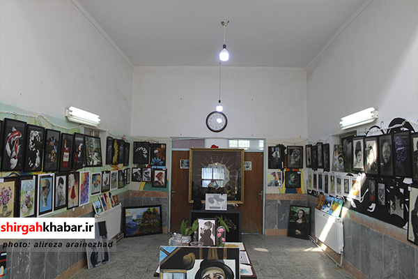 برگزاری نمایشگاه  نقاشی در شهرستان سوادکوه شمالی